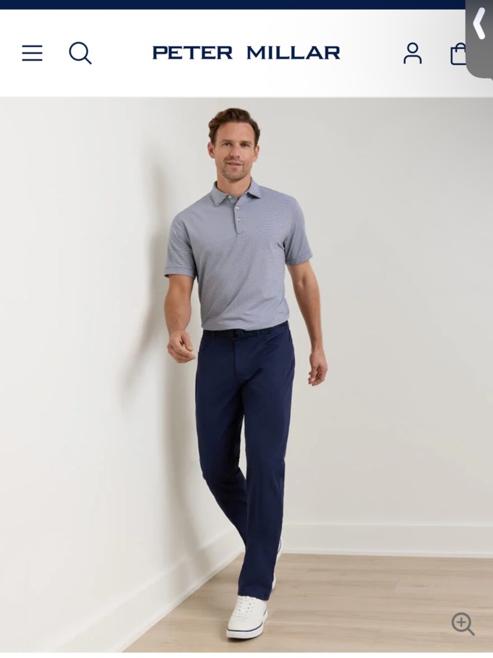 Peter Millar Navy Eb66 Pants 32 by 32